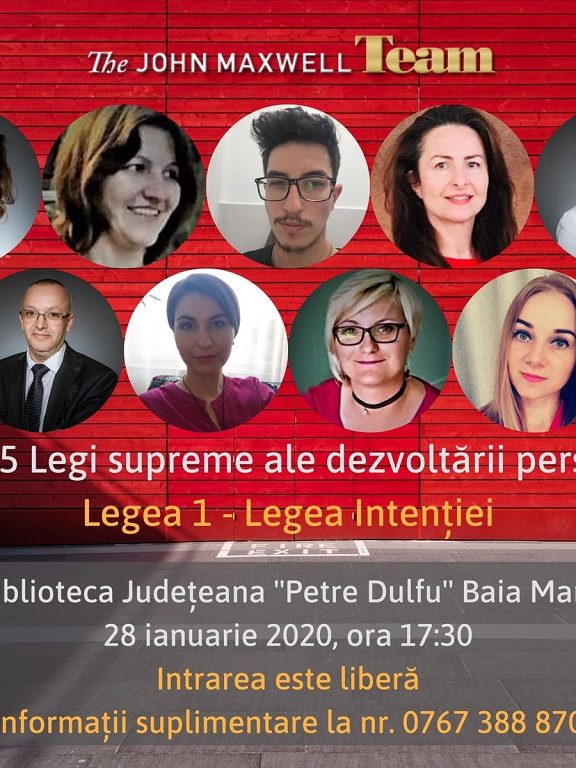 Event 17012020 – Cele 15 legi ale dezvoltării personale