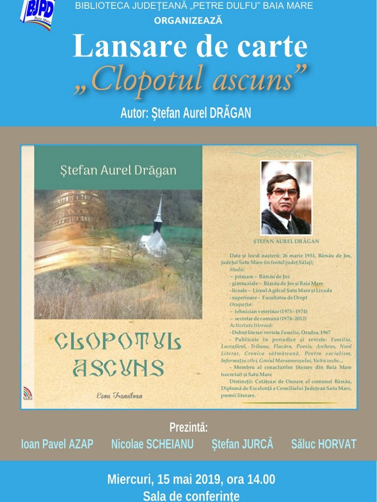 190515 – Clopotul ascuns de Ştefan Aurel Drăgan