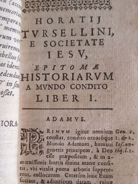 Istoria și originea lumii, Orazio Torsellino, Douai, 1630