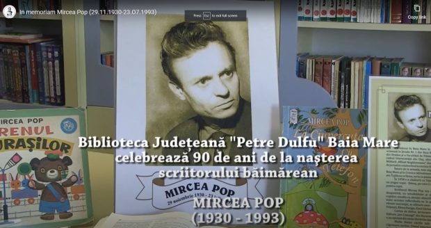 Mircea Pop, 29 noiembrie 2020