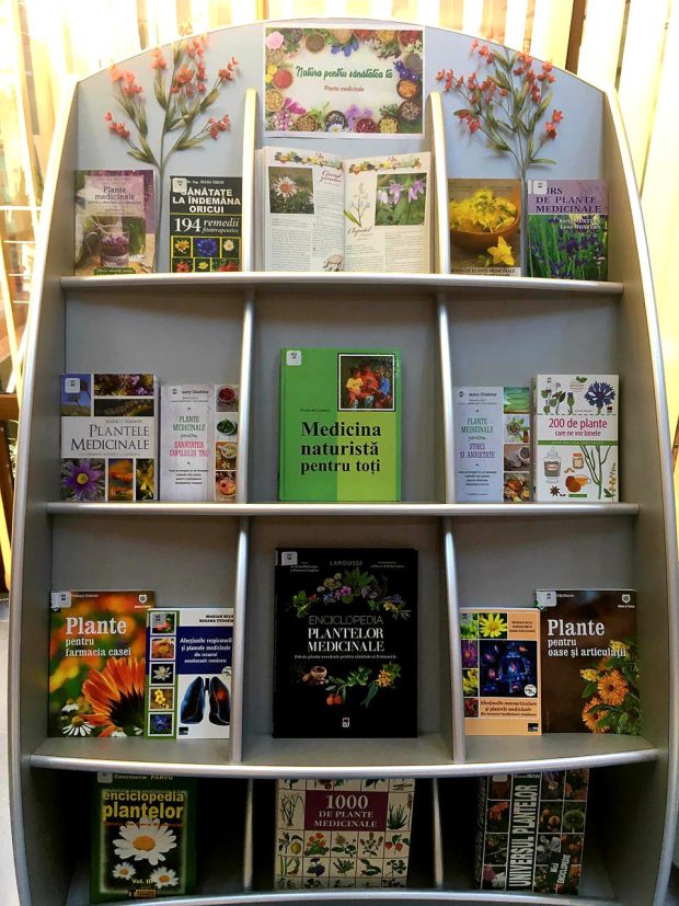 Vitrina de carte – Natura pentru sănătatea ta