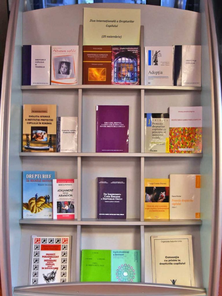 Ziua universală a copiilor, 20 noiembrie – Vitrina de carte