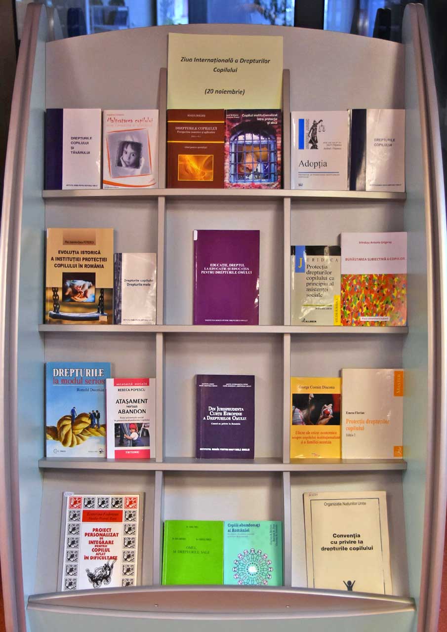 Ziua universală a copiilor, 20 noiembrie – Vitrina de carte