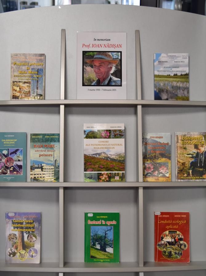 Vitrina de carte IOAN NĂDIȘAN (3 martie 1930 – 7 februarie 2021)