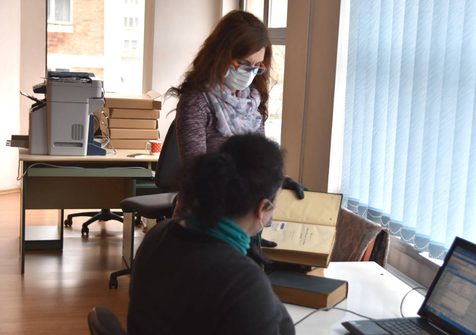 Compartimentul Colecții Speciale în inventar, aprilie 2021