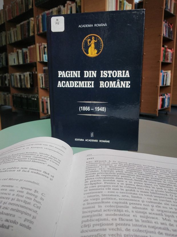 Pagini din istoria Academiei Române