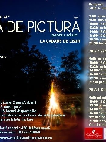 Tabăra de pictură ”ART-M” 2-4 iulie 2021