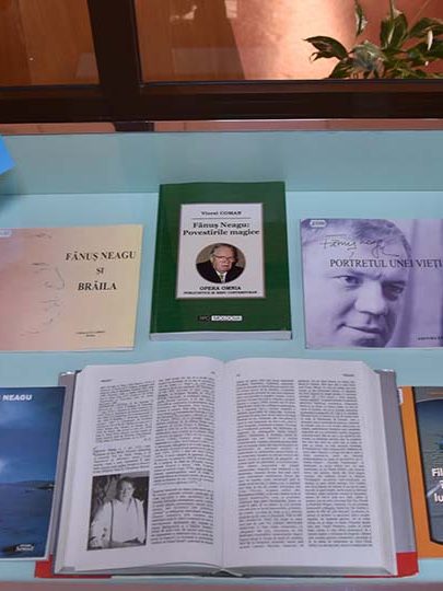 Vitrină de carte – 10 ani de la moartea scriitorului Fănuș Neagu (2021)