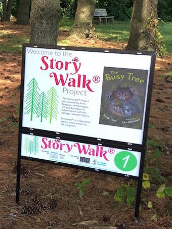 Entrance to StoryWalk