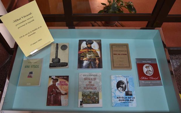 Vitrină de carte – Mihai Viteazul – personalitate istorică, erou de legendă – 420 de ani de la bătălia de la Guruslău – (3 august 1601)