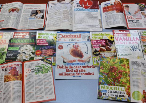 29 septembrie – Ziua mondială a inimii – Expozitie de reviste la BJPD