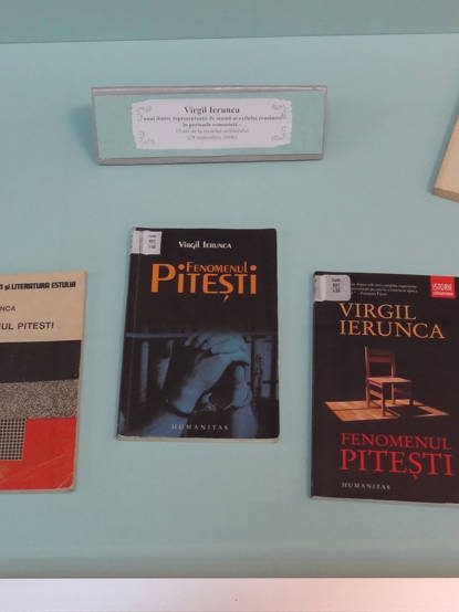 Virgil Ierunca – Vitrină de carte la BJPD – 28 septembrie 2021