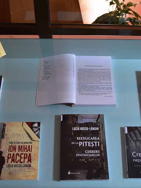 Vitrina de carte BJPD – 80 de ani de la nașterea scriitoarei Lucia Hossu-Longin (24 septembrie 1941)
