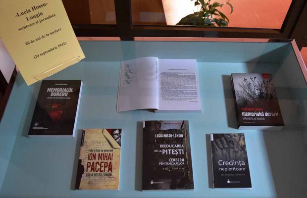 Vitrina de carte BJPD – 80 de ani de la nașterea scriitoarei Lucia Hossu-Longin (24 septembrie 1941)