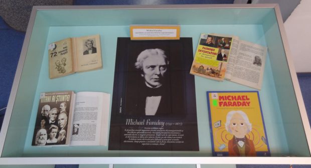 Vitrina de carte la BJPD, 22 septembrie 2021 – Michael Faraday, 230 de ani