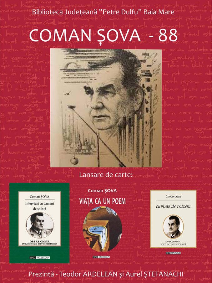 Afis lansare Coman Sova