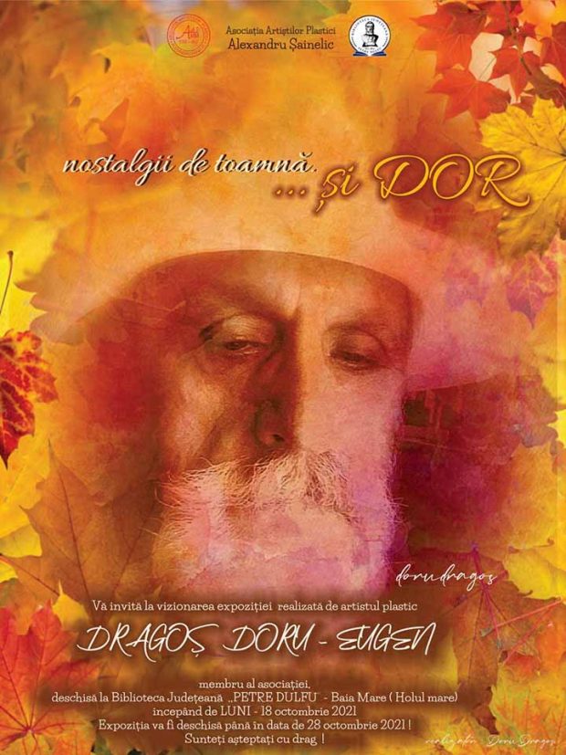 Expozitie la BJPD Doru-Eugen Dragoș 18-29 octombrie 2021