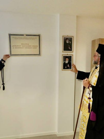 Inaugurare biblioteca Mitropolit Bartolomeu Anania și Arhiepiscopul Justinian Chira în Bergen, Norvegia