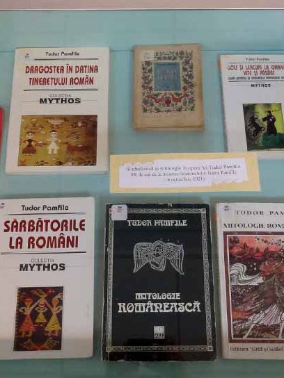 Vitrina de carte – Tudor Pamfile 100 de ani (16 octombrie 1921)