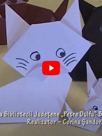 Video Cum să realizezi o pisicuţă în tehnica origami – BJPD 30-10-2021