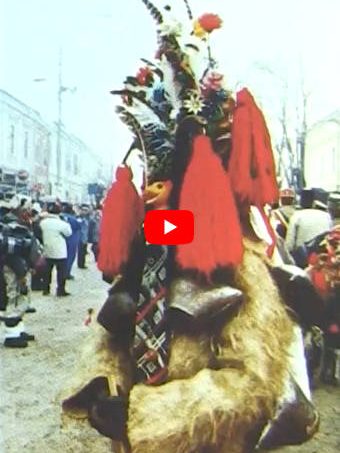 Video Măşti şi jocuri cu măşti din Maramureş 22-12-2021