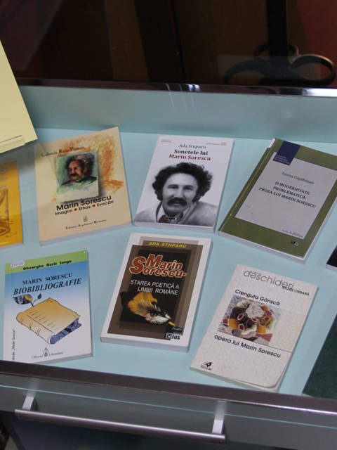 Vitrină de carte – 25 de ani de la moartea scriitorului Marin Sorescu, 8 decembrie 1996
