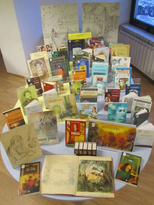 Expoziţia de carte Eminescu în ediţii dedicate copiilor – 12-18.01.2022