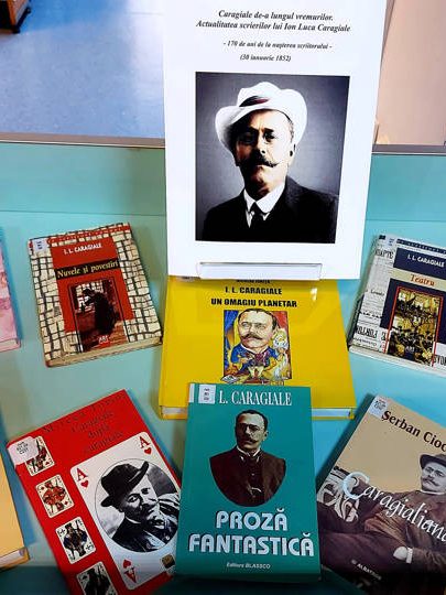 Vitrina de carte – Caragiale de-a lungul vremurilor – 170 de ani de la naşterea scriitorului