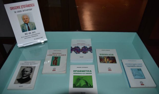 Vitrină de carte Grigorie Ștefănescu – 80 de ani de la naștere (31 ianuarie 1942)