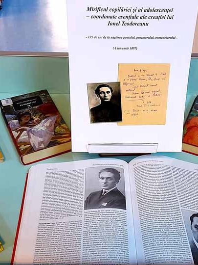 Vitrină de carte – Ionel Teodoreanu – 125 de ani de la naştere (06.01.2022)