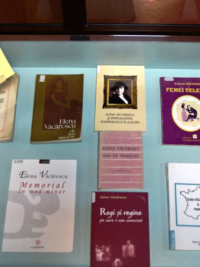 Vitrina de carte – Elena Văcărescu – 75 de ani, BJPD-17-02-2022