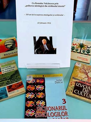 Vitrină de carte – Romulus Vulcănescu – 110 ani (23 feb 2022)