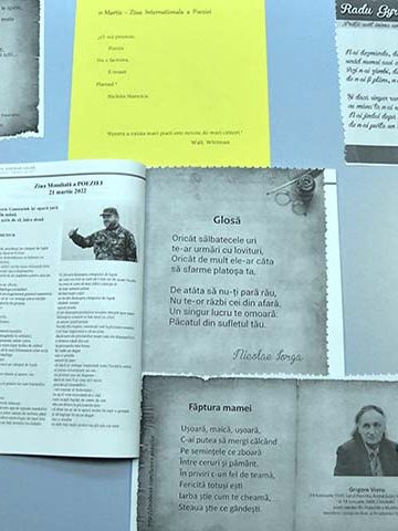 Expoziţie de reviste – 21 martie – Ziua Internaţională a Poeziei