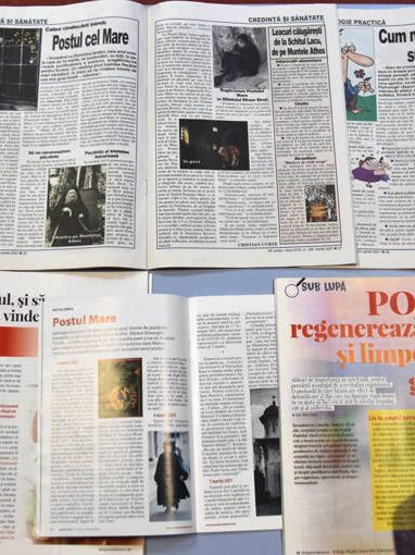 Expoziţie de reviste – Postul Paştilor, calea către sine – 09-03-22