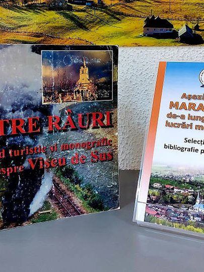 Între Râuri : ghid turistic şi monografic despre Vişeu de Sus / Nicoară Mihali, 2001