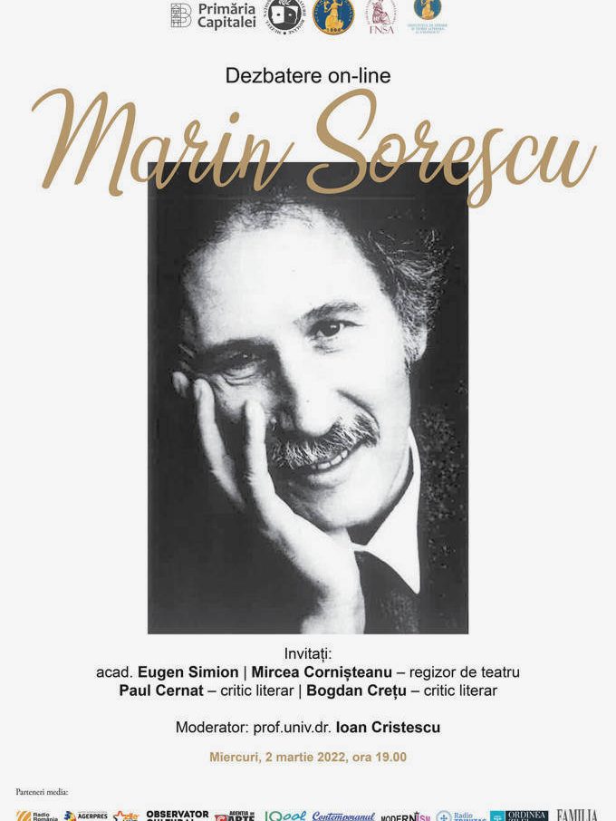 MNLR – Marin Sorescu – 86 (02 martie 2022)