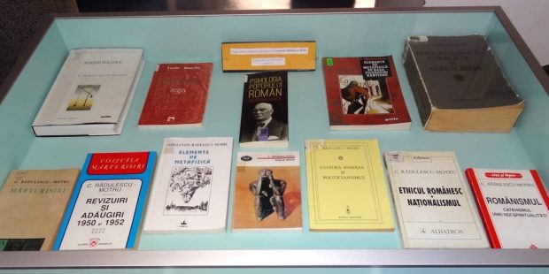 Vitrină de carte 65 de ani de la moartea filosofului Constantin Rădulescu-Motru, BJPD-06-03-22