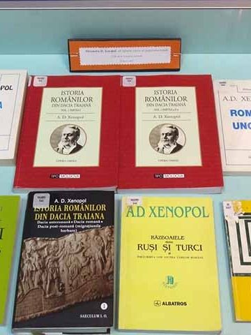 Vitrină de carte – Alexandru D. Xenopol – 175 de ani (BJPD 23 martie 2022)