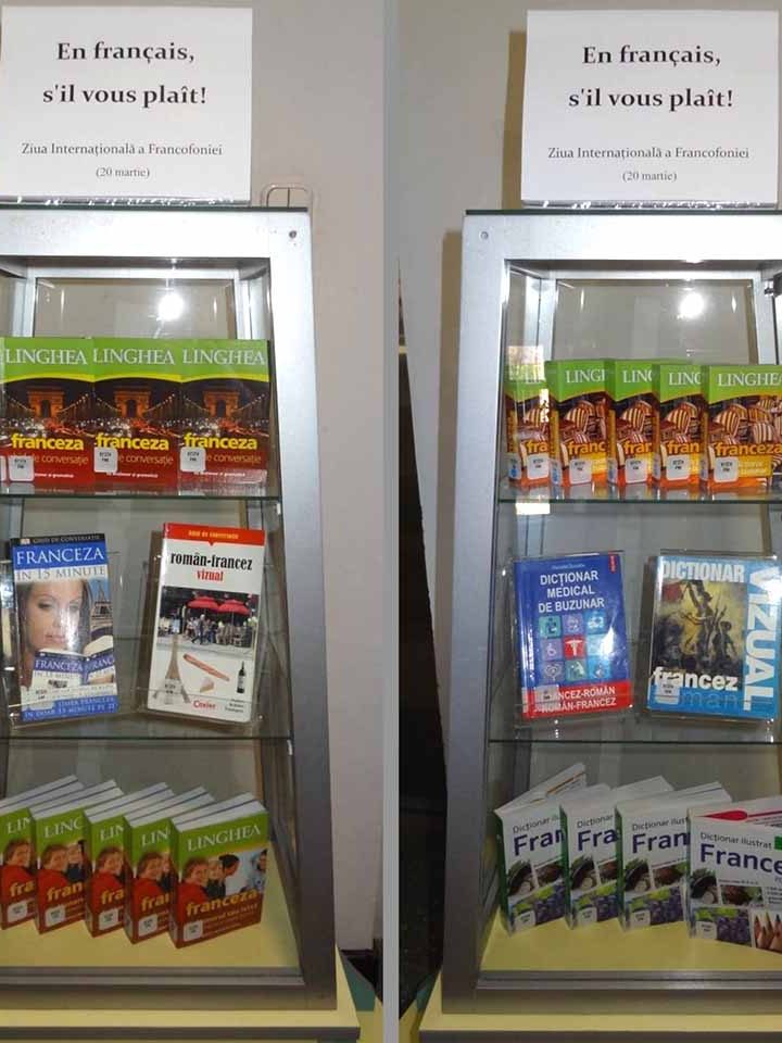 Vitrina de carte – En français, s’il vous plaît – 20 martie