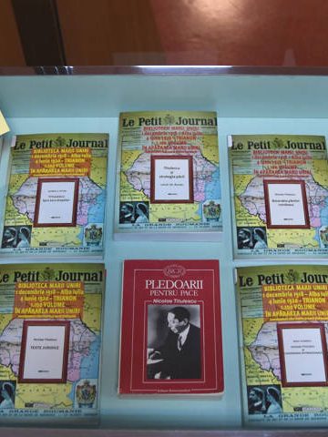 Vitrină de carte Nicolae Titulescu – 140 de ani de la naştere (4 martie 1882)