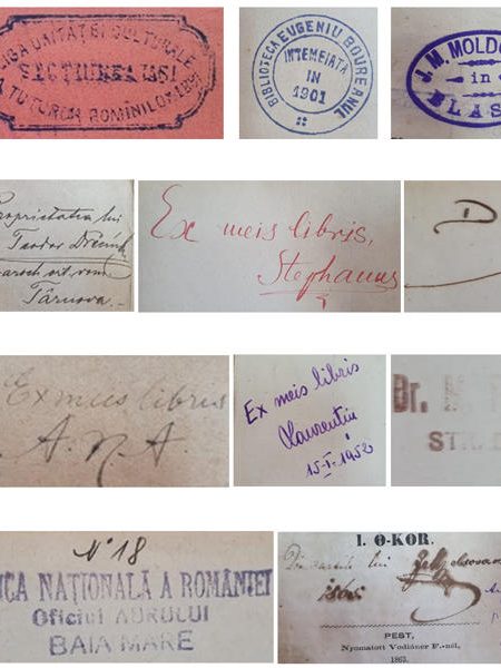 Mărci de proprietate în fondul Colecţiilor speciale ale bibliotecii (BS2021-12)
