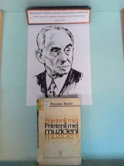Vitrină de carte, Brediceanu Tiberiu – 145 de ani (BJPD 02.04.2022)
