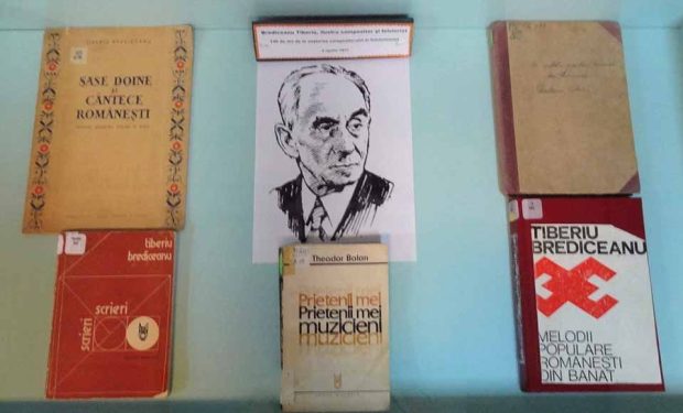 Vitrină de carte, Brediceanu Tiberiu – 145 de ani (BJPD 02.04.2022)