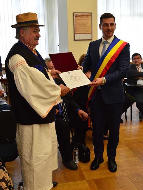 Dumitru Pop Tincu – decernare titlul onorific de Tezaur Uman Viu – 25-05-2022-1