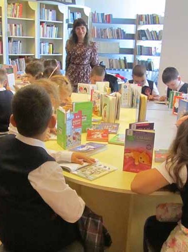 Elevi de la Școala Gimnazială George Coșbuc în vizită la BJPD 27-05-2022