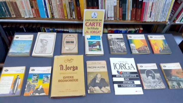 Expoziție de carte realizată la Filiala Iorga a BJPD (30 mai – 5 iunie 2022)