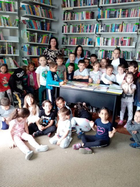 Preșcolari de la Grădinița Ion Luca Caragiale la Filiala Ion Șiugariu 25-05-22