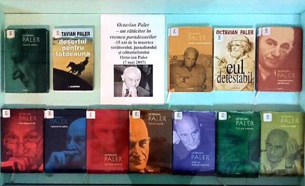 Vitrina de carte Octavian Paler -15 ani de la moarte – BJPD 07.05.2022