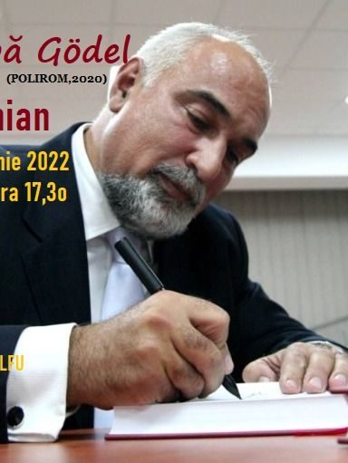 Patimile după Gödel, de Varujan Vosganian – lansare de carte la BJPD 24-06-2022