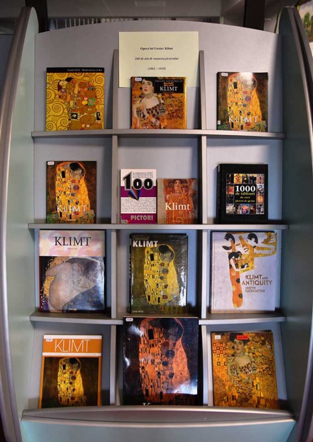Expoziție de carte Opera lui Gustav Klimt BJPD-14-07-22